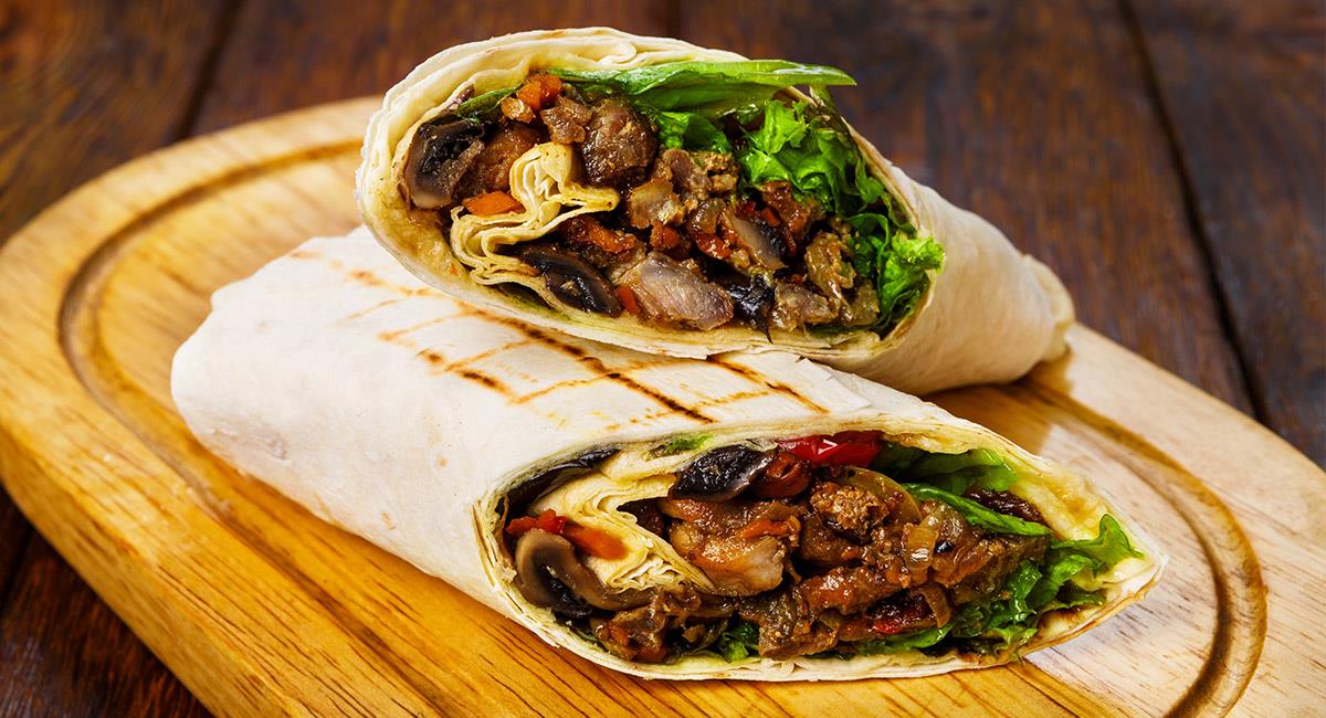 Burrito de carne - Plato Fuerte - Recetas Internacionales