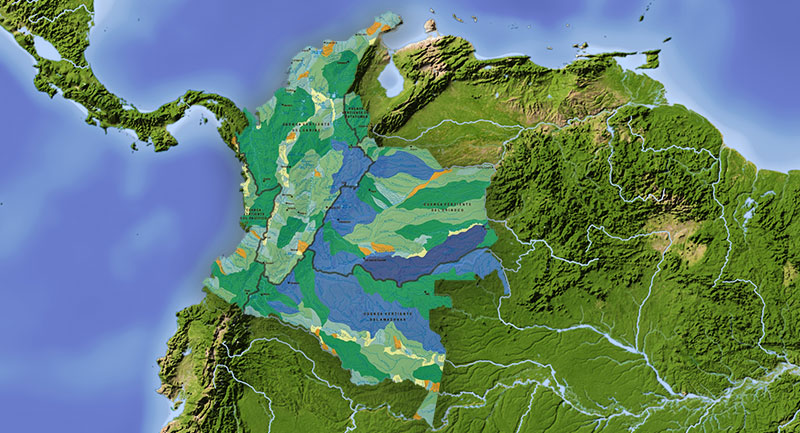 Hidrografía - Colombia