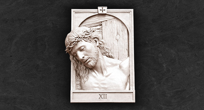 XII Estación: Jesús muere en la cruz - koh-varilla guild www.kohvarillaguild.com