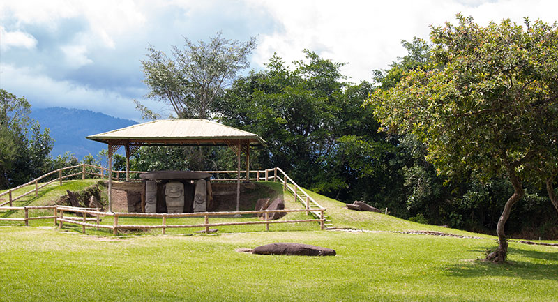 El Parque Arqueológico de San Agustín - Shutterstock