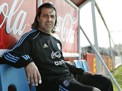 Sergio Btista, técnico de la selección argentina. Foto: EFE