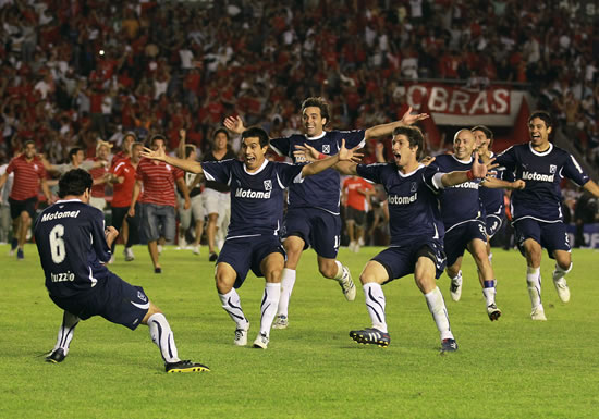 Independiente de Avellaneda, campeón de la Copa Sudamericana 2010. Foto: EFE