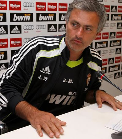 Jose Mourinho, DT del Real Madrid. Foto: EFE