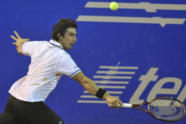 Pablo Cuevas, número 66 del mundo en la ATP y principal figura de Uruguay. Foto: EFE