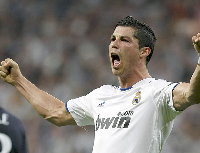 Cristiano Ronaldo, autor de un gol ante el Tottenham en el juego de ida de cuartos en la Champions. Foto: EFE