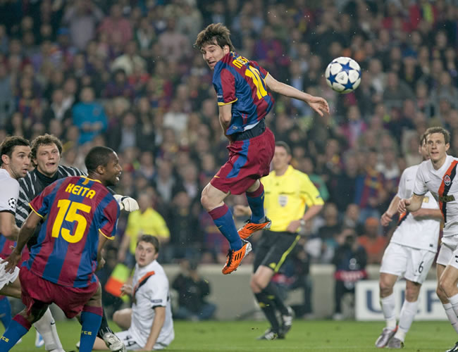 Lionel Messi en juego. Foto: EFE