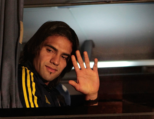Falcao García se despide de la Copa América, Argentina 2011. Foto: EFE