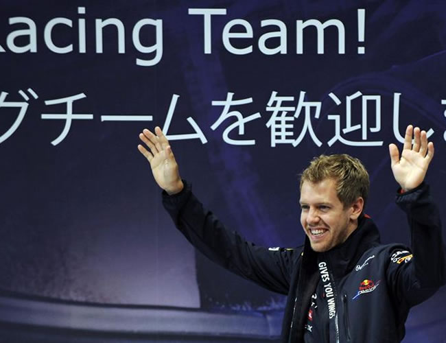 Sebastian Vettel, bicampeón de la Fórmula Uno. Foto: EFE