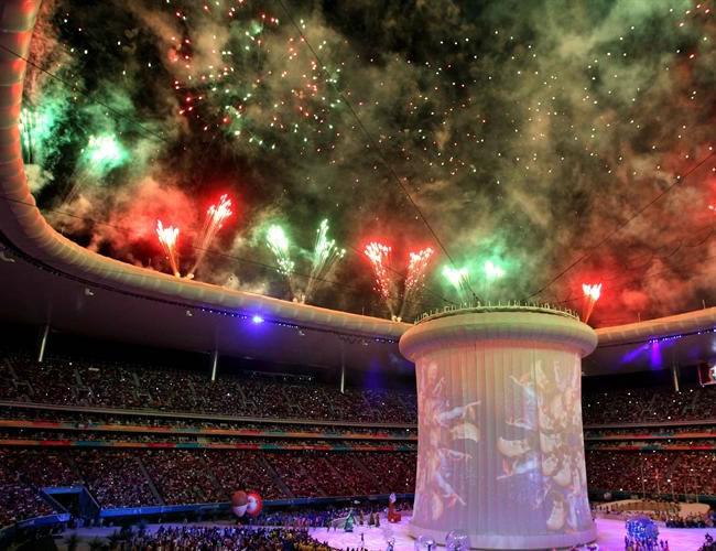 Brillante clausura de los Juegos Panamericanos de Guadalajara. Foto: EFE