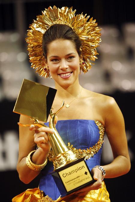 Ana Ivanovic, ganadora del torneo de Balí. Foto: EFE