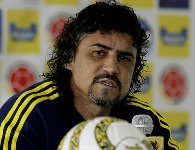 Leonel Álvarez, técnico de la Selección Colombia. Foto: EFE