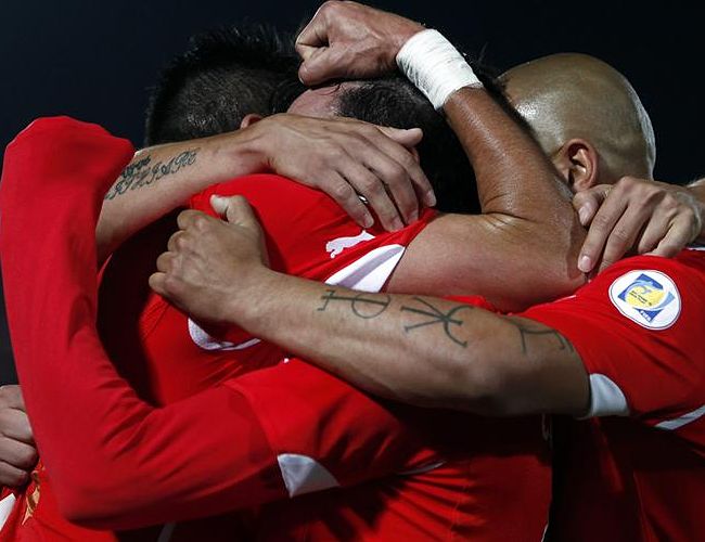 Chile derrotó a Pataguay en la cuarta fecha de eliminatorias. Foto: EFE