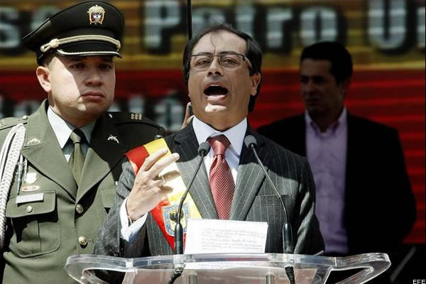 Alcalde de Bogotá, Gustavo Petro. FOTO. Foto: EFE