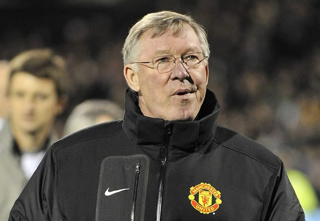 El director técnico del Manchester United, Alex Ferguson. Foto: EFE