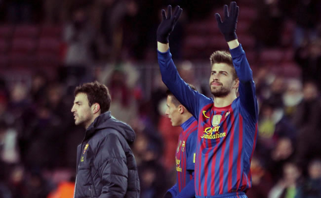 El defensa del FC Barcelona Gerard Piqué. Foto: EFE