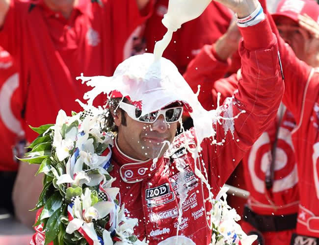Dario Franchitti, campeón de las 500 Millas de Indianápolis 2012. Foto: EFE