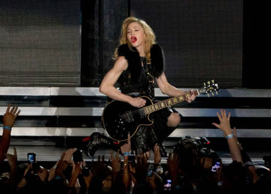 Madonna y su ‘MDNA Tour’ en Israel. Foto: EFE