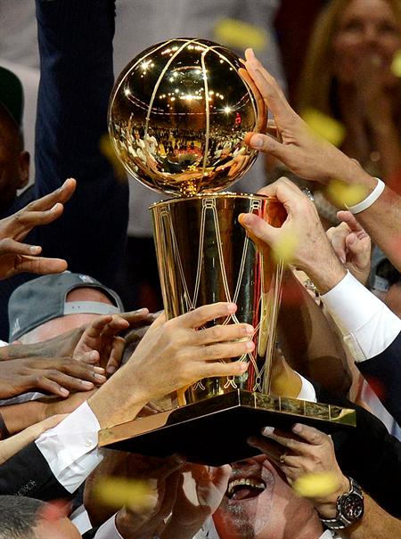Heat, campeón de la NBA. Foto: EFE