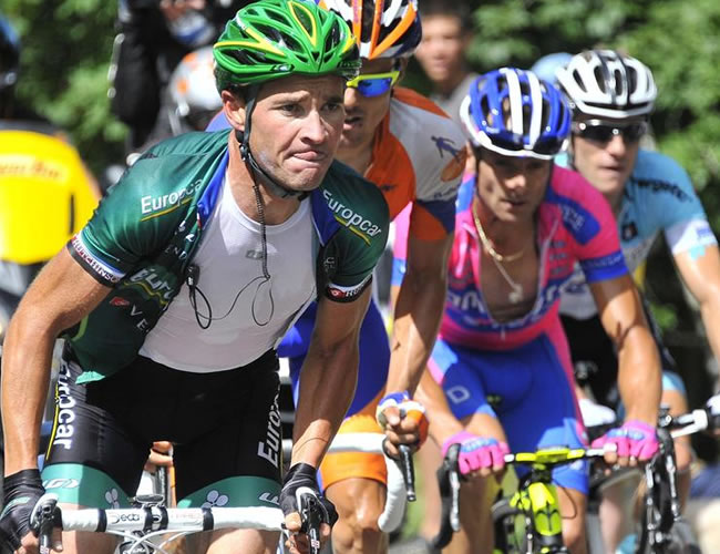 Tomas Voeckler, ganador de la décima etapa del Tour de Francia. Foto: EFE