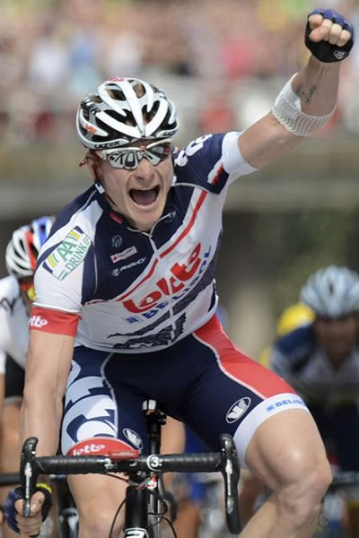 Andre Greipel, ganador de la etapa 13 del Tour de Francia. Foto: EFE