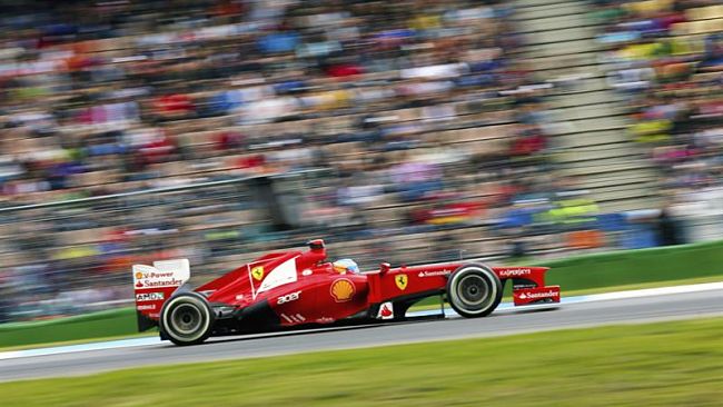 El piloto español de Fórmula Uno del equipo Ferrari, Fernando Alonso. Foto: EFE