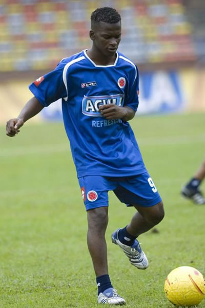 El jugador Carlos Darwin Quintero de la selección de Colombia. Foto: EFE