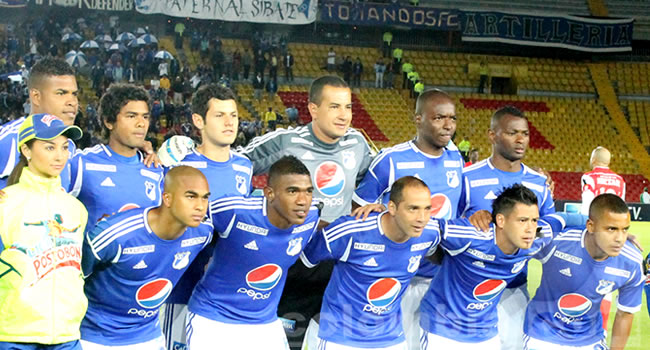 Millonarios mantiene el liderato en la Liga colombiana. Foto: Interlatin