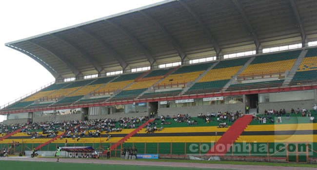 Reformado en 1996, el estadio de Bucaramanga (Alfonso López) no cumple todos los requisitos. Foto: Interlatin