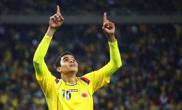 Giovanni Moreno vuelve a vestir los colores de Colombia. Foto: EFE