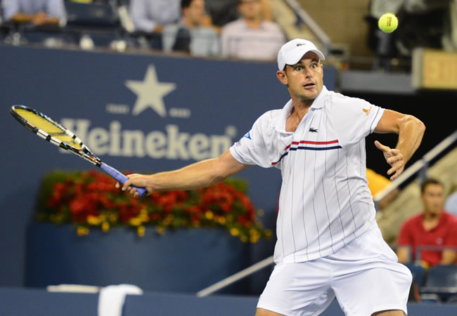 El estadounidense Andy Roddick puso fin a su carrera en el US Open. Foto: EFE