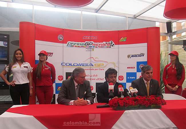 Presentación del Gran Premio de Colombia GP. Foto: Interlatin