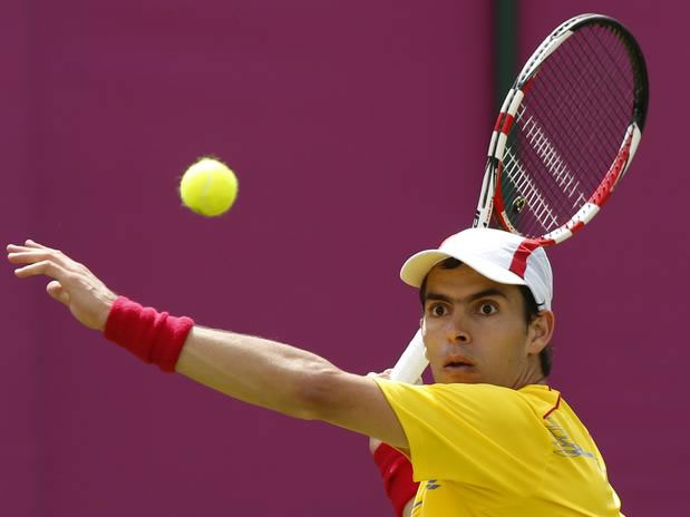 Santiago Giraldo, tenista colombiano. Foto: EFE