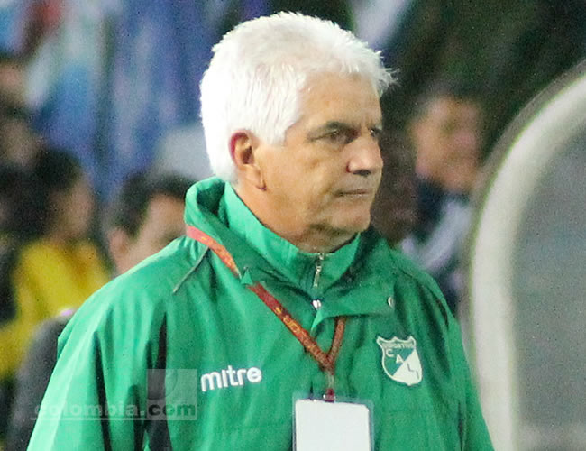 Julio Comesaña, técnico uruguayo del Deportivo Cali. Foto: Interlatin