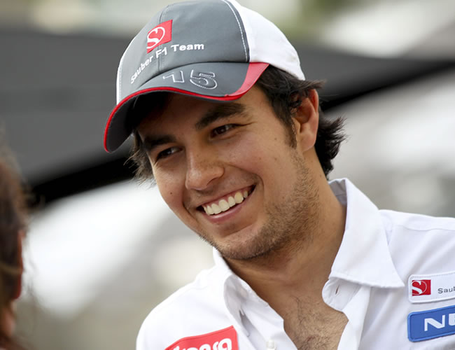 El piloto mexicano de Sauber Sergio Pérez. Foto: EFE