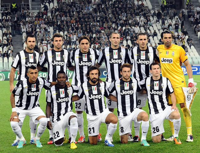 Foto de equipo de Juventus. Foto: EFE