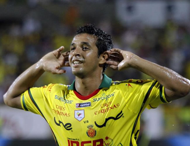 El jugador del Real Cartagena José Nájera. Foto: EFE