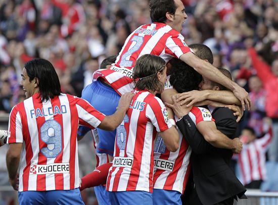 Atlético de Madrid sigue imparable en España y Europa. Foto: EFE