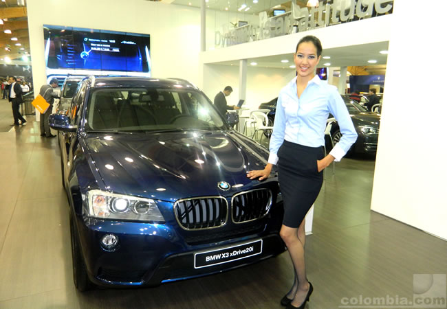 Pabellón Autogermana y sus marcas Premium BMW, MINI, M y BMW MOTORRAD, en el Salón Internacional del Automóvil 2012. Foto: Interlatin