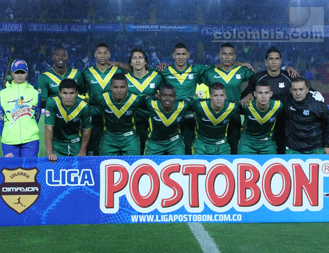 Foto de equipo del Deportes Quindío en Bogotá. Foto: Interlatin
