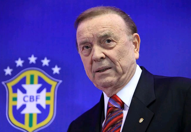 El presidente de la Confederación Brasileña de Fútbol, José María Marín. Foto: EFE