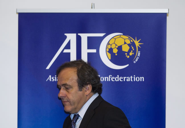 El presidente de la Unión de Asociaciones de Fútbol Europeo (UEFA), Michel Platini. Foto: EFE