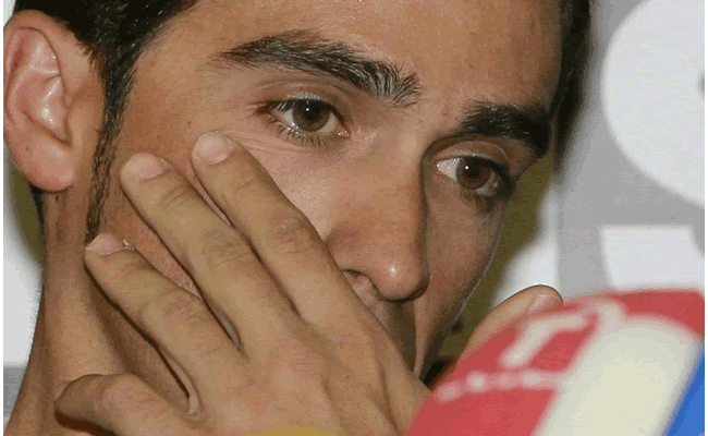 El ciclista español Alberto Contador. Foto: EFE