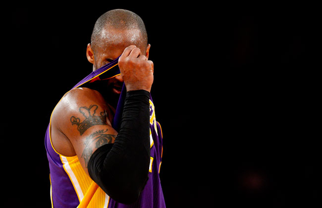 El jugador Kobe Bryant de los Lakers. Foto: EFE