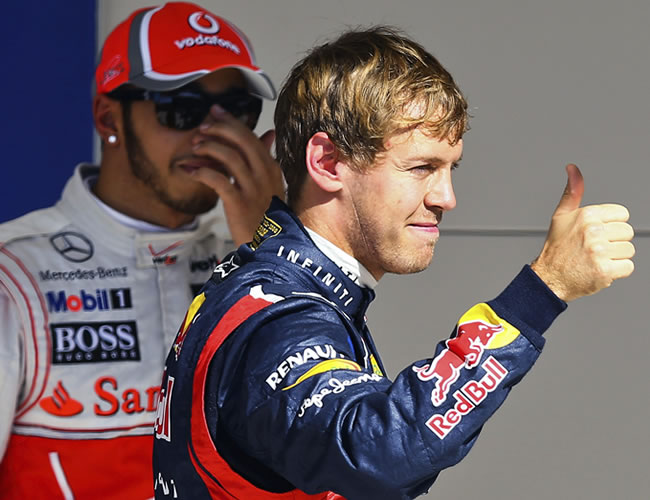 El campeón mundial de Fórmula Uno, el alemán Sebastián Vettel. Foto: EFE