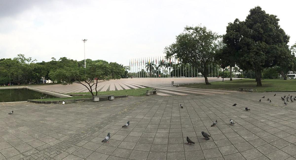 Parque panamericano o de las Banderas - Harold Medina Garzón. Foto: Flickr