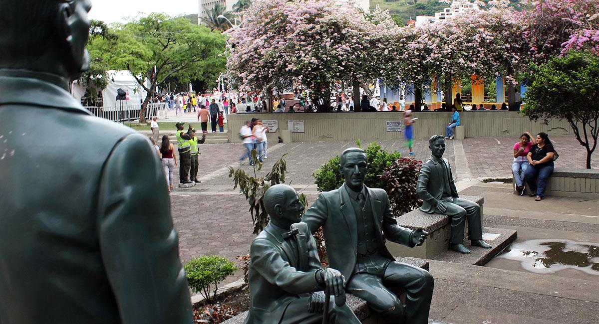 Parque de los poetas, un homenaje a la poesía del Valle del Cauca. Foto: Shutterstock