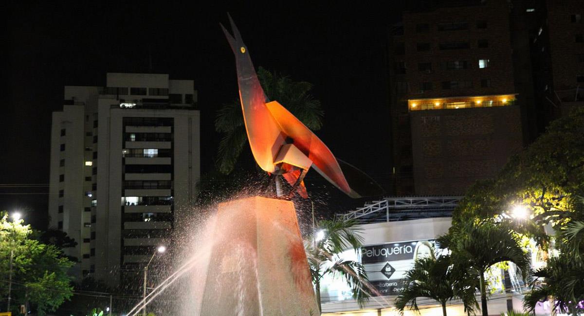 Monumento a la María Mulata: una escultura digna de la fauna colombiana. Foto: Secretaría de Salud Pública de Cali