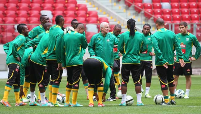 Selección de África de Fútbol. Foto: EFE