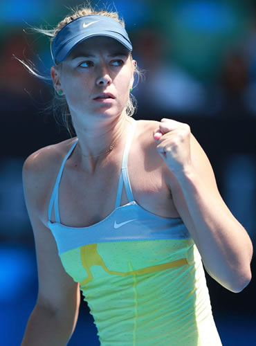 La tenista rusa Maria Sharapova. Foto: EFE
