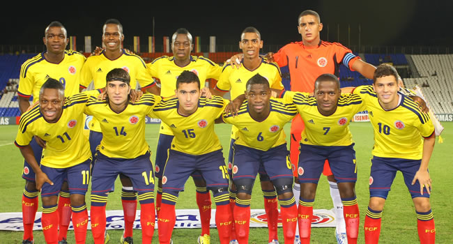 Selección Colombia Sub-20. Foto: EFE